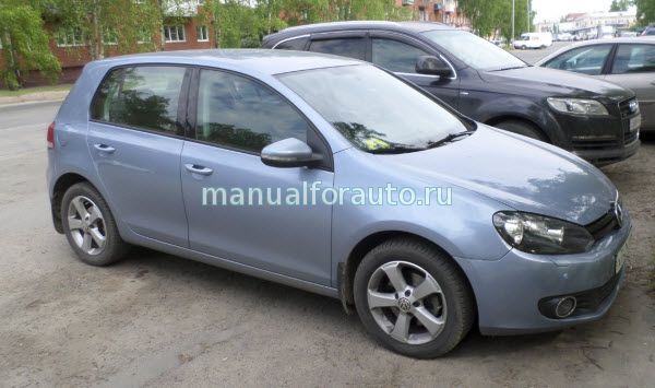 Установка сигнализации Volkswagen Golf 6